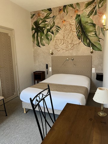 Chambre double hôtel Carcassonne
